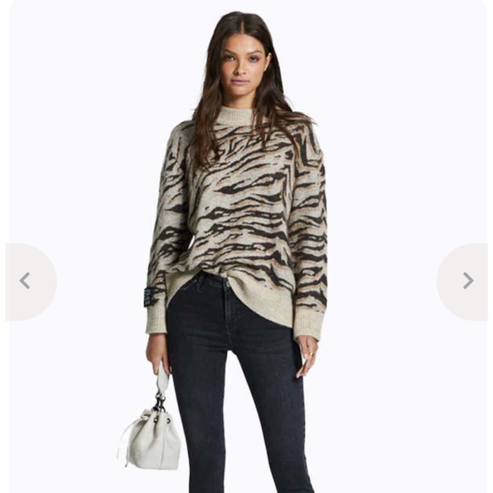 KSUBI Pantera Intarzia Sweater Jumper